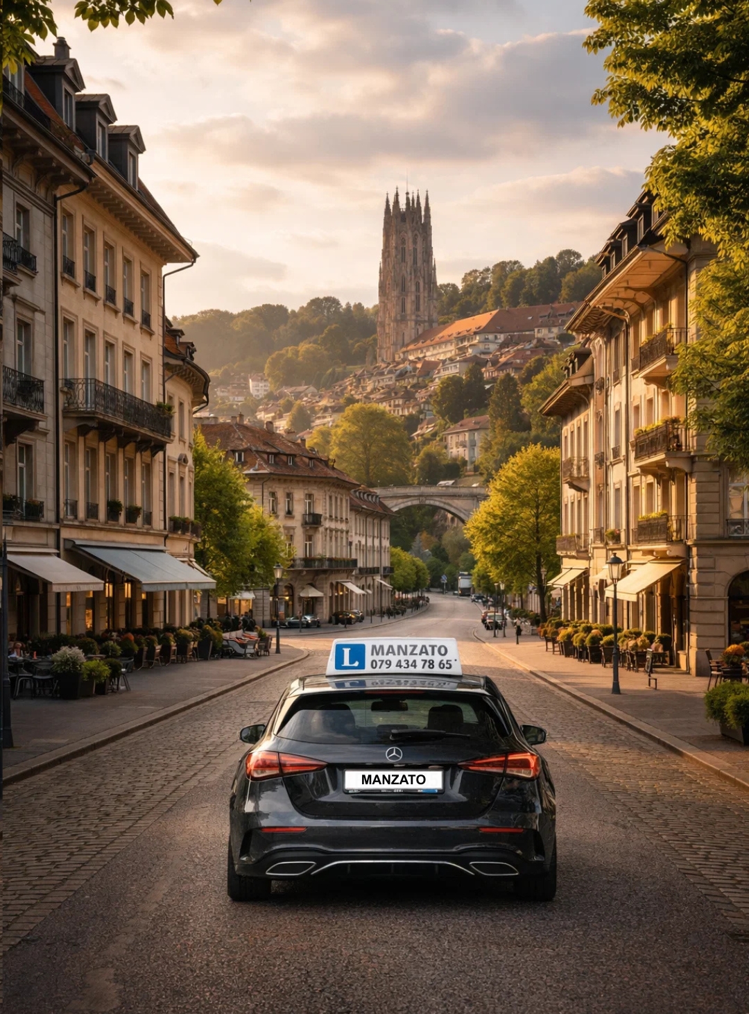 Voiture d'auto-école Manzato